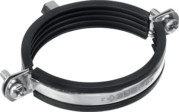 ЗУБР  3″, М8/М10, цинк, 10 шт, трубный хомут с гайкой (37880-87-94) 37880-87-94