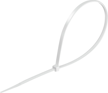 СИБИН  ХС-Б, 3.6 x 250 мм, нейлон РА66, 100 шт, белые, хомуты-стяжки (3786-36-250) 3786-36-250