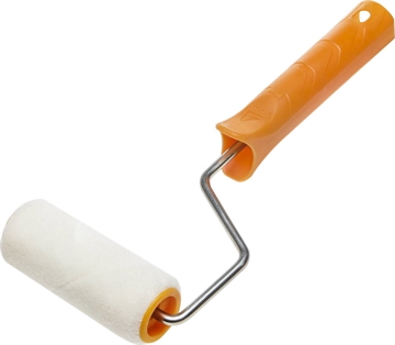 STAYER  VELOUR, 15 х 70 мм, бюгель 6 мм, ворс 4 мм, 50% акрил, 50% шерсть, для лаков и эмалей, малярный мини-валик в сборе (03-0501-07) 03-0501-07_z01