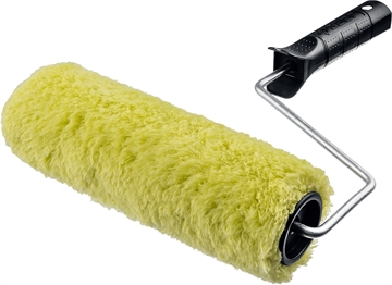 ЗУБР  СИНТЕКС, 48 х 80 мм, бюгель 6 мм, ворс 18 мм, все виды ЛКМ, малярный валик (03515-18) 03515-18_z01