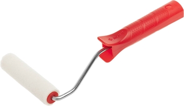 ЗУБР  ВЕЛЮР, 15 х 100 мм,  бюгель 6 мм, ворс 4 мм, 100% шерсть, для лаков и эмалей, малярный валик (03536-10) 03536-10