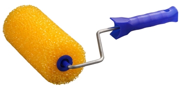 STAYER  80 х 180 мм, бюгель 6 мм, структурный поролон, для водоэмульсионных, акриловых красок и эмали, малярный валик, Professional (0365-18) 0365-18