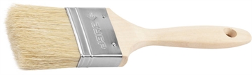 ЗУБР  УНИВЕРСАЛ, 63 мм, 2.5″, светлая натуральная щетина, деревянная ручка, все виды ЛКМ, плоская кисть (01005-063) 01005-063