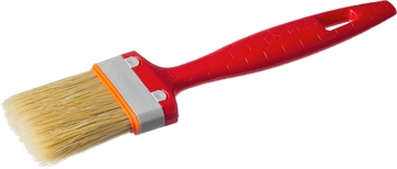ЗУБР  УНИВЕРСАЛ, 50 мм, 2″, светлая натуральная щетина, пластмассовая ручка, все виды ЛКМ, плоская кисть (01015-050) 01015-050