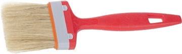 ЗУБР  УНИВЕРСАЛ, 63 мм, 2.5″, светлая натуральная щетина, пластмассовая ручка, все виды ЛКМ, плоская кисть (01015-063) 01015-063
