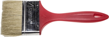 STAYER  UNIVERSAL-EURO 100 мм, 4″, светлая натуральная щетина, пластмассовая ручка, все виды ЛКМ, плоская кисть (0108-100) 0108-100