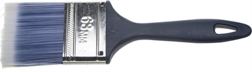 ЗУБР  АКВА, КП-13, 63 мм, 2.5″, искусственная щетина, пластмассовая ручка, для высокотекучих ЛКМ, плоская кисть (4-01013-063) 4-01013-063