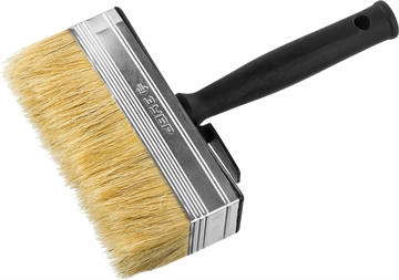 ЗУБР  4 х 14 см, светлая натуральная щетина, пластмассовый корпус, все виды ЛКМ, макловица (01802-14) 01802-14