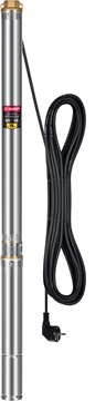 ЗУБР  1000 Вт, 80 м напор, скважинный центробежный насос, корпус из нержавеющей стали  (НСЦ-75-80) НСЦ-75-80