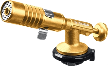 ЗУБР  ГРМ-200, 1300°C, цельнометаллическая, 2 в 1, газовая горелка на баллон с цанговым соединением, Профессионал (55556) 55556