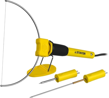 STAYER  MAXterm, 7 Вт, в наборе: 3 насадки, аккуратный рез пенопласта + пластика, прибор для художественной резки (45257-H3) 45257-H3