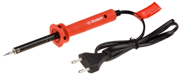 ЗУБР  40 Вт, конус, электропаяльник с пластиковой рукояткой (55400-40) 55400-40_z01
