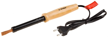 ЗУБР  100 Вт, клин, электропаяльник с деревянной рукояткой (55405-100) 55405-100_z01