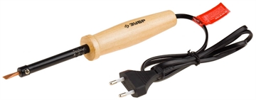 ЗУБР  25 Вт, клин, электропаяльник с деревянной рукояткой (55405-25) 55405-25_z01