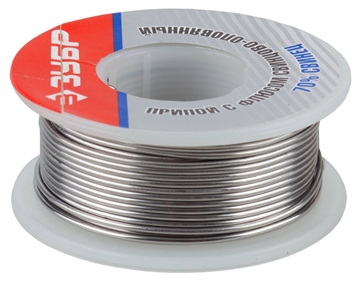 ЗУБР  Sn 30%, Pb 70%, 100 гр, припой (55422-100) 55422-100