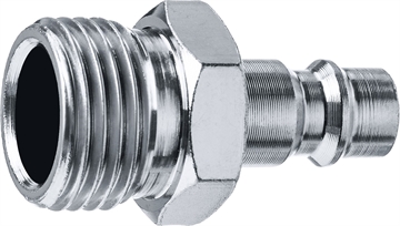 ЗУБР  1/2″M - рапид штуцер, переходник, Профессионал (64915-1/2) 64915-1/2