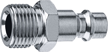 ЗУБР  3/8″M - рапид штуцер, переходник, Профессионал (64915-3/8) 64915-3/8