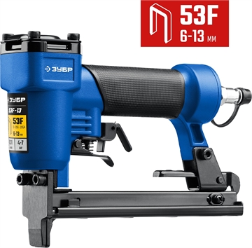 ЗУБР  53F-13, пневматический степлер для скоб 20Ga, тип 53F (6-13 мм), Профессионал (31934) 31934