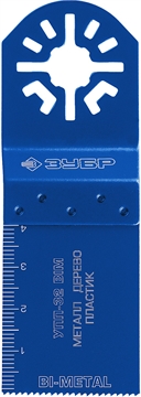 ЗУБР  УПП-32 BIM UniLock, 32 x 40 мм, OIS-хвост., насадка универсальная прямая пильная, Профессионал (15561-32) 15561-32