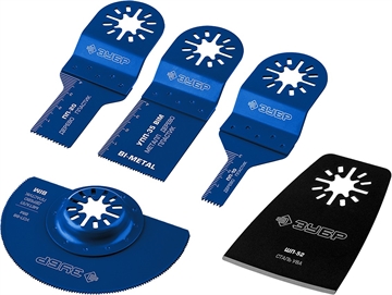 ЗУБР  НР-5 UniLock, OIS-хвост., 5 предм., набор насадок для реноватора, Профессионал (15573) 15573