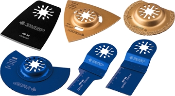 ЗУБР  НР-6 UniLock, OIS-хвост., 6 предм., набор насадок для реноватора, Профессионал (15574) 15574