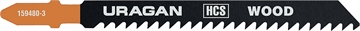 URAGAN  T111C, T-хвост., по дереву, HCS, шаг 3 мм, 75 мм, 3 шт, полотна для лобзика (159480-3) 159480-3_z02