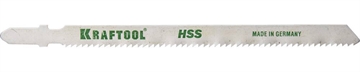 KRAFTOOL  T318B, EU-хвост., по металлу HSS, шаг 2 мм, 110 мм, 2 шт, полотна для лобзика (159552-2) 159552-2