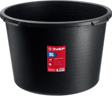 ЗУБР  90 л, круглый строительный таз (06095-90) 06095-90_z03