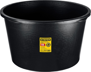 STAYER  STRONG, 120 л, круглый строительный таз (06098-120) 06098-120