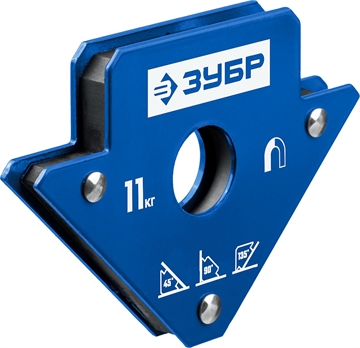 ЗУБР  УМ-3, 11 кг, угольник магнитный для сварочных работ, Профессионал (40050-11) 40050-11