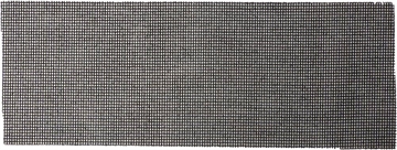 URAGAN  105 х 280 мм, 5 шт, P180, абразивная, водостойкая шлифовальная сетка (35555-180) 35555-180