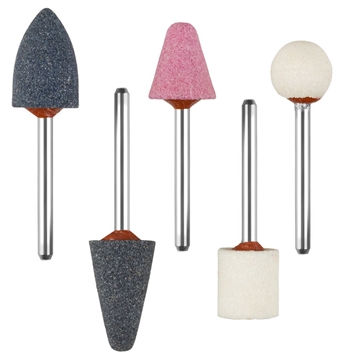 ЗУБР  5 предм., хвостовик d 3.2 мм, набор абразивных минишарошек-насадок (35992-H5) 35992-H5