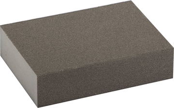 ЗУБР  Р320, 100 х 68 х 26 мм, водостойкая, четырехсторонняя шлифовальная губка (35611-320) 35611-320