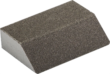 ЗУБР  Р80, 100 х 68 х 42 х 26 мм, водостойкая, четырехсторонняя шлифовальная губка (35613-080) 35613-080