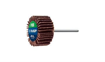 ЗУБР  d 30 x 15 мм, P100, на шпильке d 3.2 мм, круг шлифовальный лепестковый, Профессионал (36600-100) 36600-100_z01