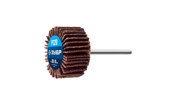 ЗУБР  d 30 x 15 мм, P320, на шпильке d 3.2 мм, круг шлифовальный лепестковый, Профессионал (36600-320) 36600-320_z01