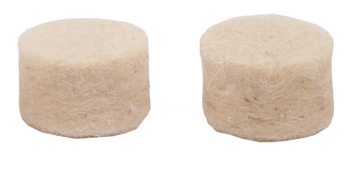 ЗУБР  2 шт, 12 x 8 мм, круг фетровый (35935) 35935