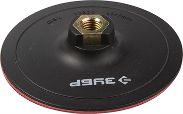 ЗУБР  М14, d 125 мм, пластиковая, опорная тарелка на липучке для УШМ под АГШК, Профессионал (3578-125) 3578-125