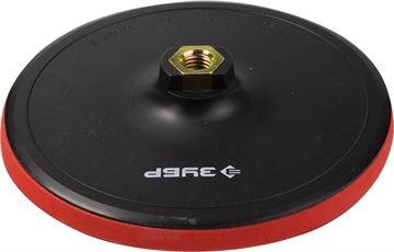 ЗУБР  М14, d 180 мм, пластиковая, мягкая опорная тарелка на липучке для УШМ, Профессионал (35782-180) 35782-180