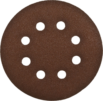 ЗУБР 125мм, 8 отв., Р120, 5 шт., круги шлифовальные из абразивной бумаги 35350-125-120 35350-125-120