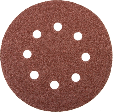STAYER 8 отверстий, Р40, 125мм, 5 шт., круг шлифовальный универсальный из абразивной бумаги 35452-125-040 35452-125-040
