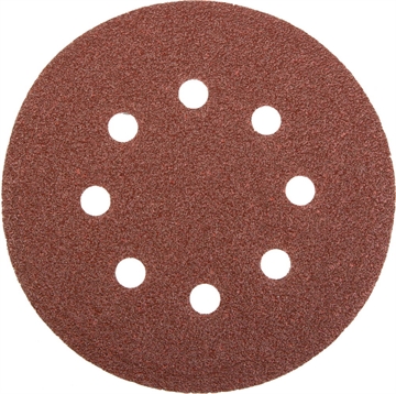 STAYER 8 отверстий, Р60, 125мм, 5 шт., круг шлифовальный универсальный из абразивной бумаги 35452-125-060 35452-125-060