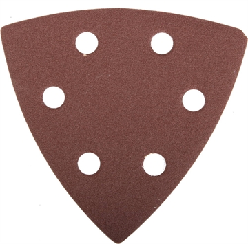 ЗУБР 6 отв., Р320, 93х93х93мм, 5 шт., треугольник шлифовальный универсальный на велкро основе 35583-320 35583-320