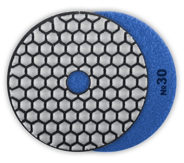 ЗУБР  100 мм, №30, сухое шлифование, алмазный гибкий шлифовальный круг АГШК,  Профессионал (29868-030) 29868-030