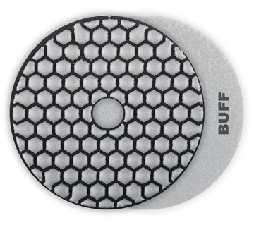 ЗУБР  100 мм, BUFF, сухое шлифование, алмазный гибкий шлифовальный круг АГШК, Профессионал (29868-10000) 29868-10000