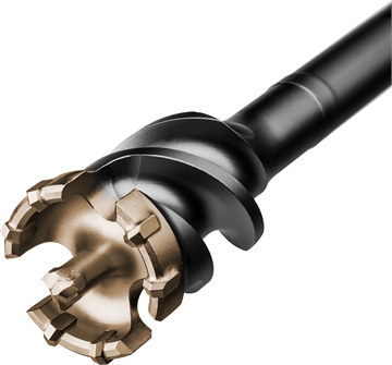 KRAFTOOL  d 55 х 450/550 мм, SDS-max проломной бур (29355-55-550) 29355-55-550