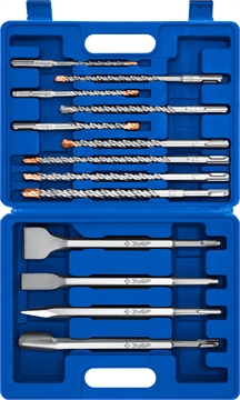ЗУБР  Буран, 13 шт, 250 мм, SDS-plus, набор зубил, Профессионал (29360-H13) 29360-H13_z01