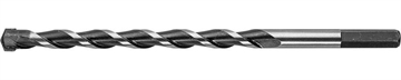 ЗУБР  СУПЕР-6, 12 x 200 мм, шестигранный хвостовик, сверло по бетону, Профессионал (2916-200-12) 2916-200-12