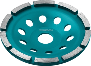 СИБИН  d 125 мм, однорядная алмазная шлифовальная чашка (33442-125) 33442-125