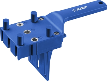 ЗУБР  три отверстия, кондуктор для шкантов, Профессионал (30083) 30083